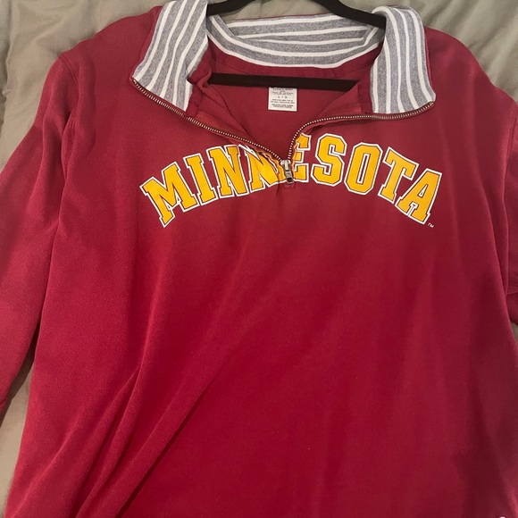 Victoria secret quarter zip jacket. Size large. Used but in good condition. - Picture 3 of 5